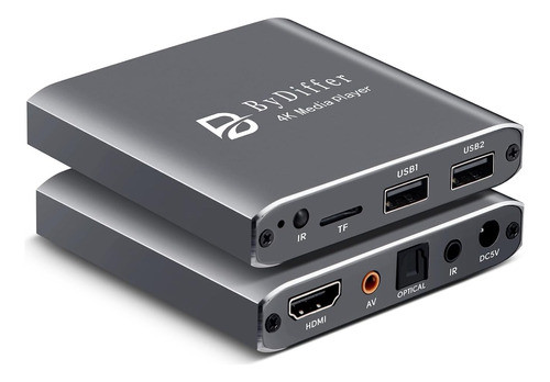 Reproductor Multimedia Digital 4k Para Unidad Usb/micro Sd 0
