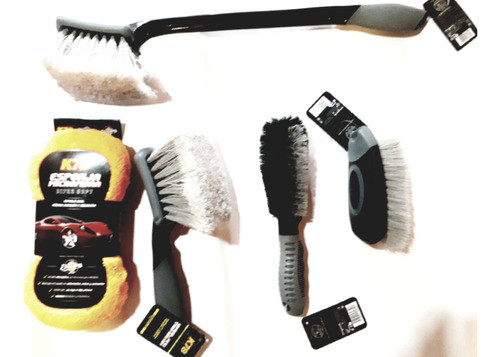 Kit De Cepillos Para El Cuidado Y Lavado Del Automóvil 0