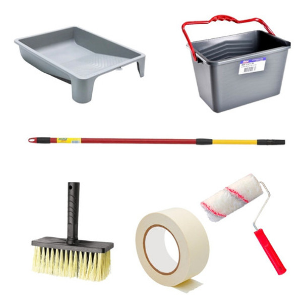 Kit De Accesorios Para Pintar 6 Piezas Mundo Color 0 Kit De Accesorios Para Pintar 6 Piezas Mundo Color 0