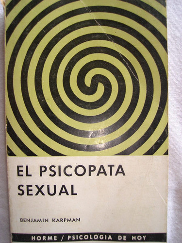 El Psicopata Sx Benjamin Karpman. 0