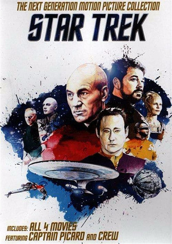 Dvd Star Trek Next Generation Collection / Incluye 4 Films 0