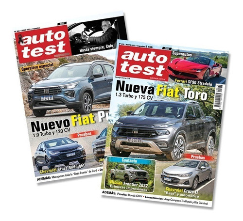 Revista Auto Test N° 379 Y 380 - Mayo Y Junio 2022 - Física 0