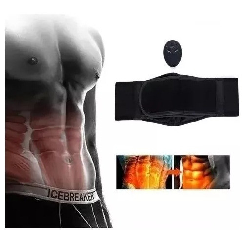 Banda Electro Estimuladora Muscular Abdominal Reductora 0