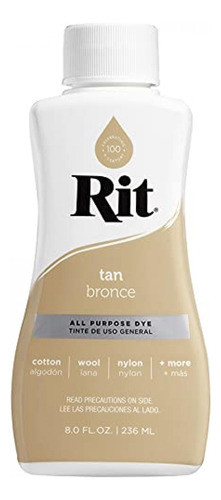 Colorante Para Tela Rit All Purpose 236ml Bronce 0