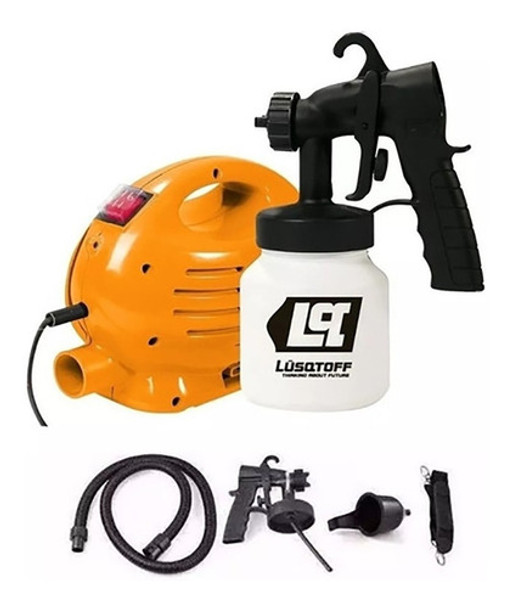Equipo P Pintar 450w 800ml Soplete Pistola Lusqtoff Htep1004 0 Equipo P Pintar 450w 800ml Soplete Pistola Lusqtoff Htep1004 0