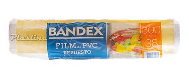 Rollo De Film Adherente 38 X 300 Metros Bandex Para Comida 0