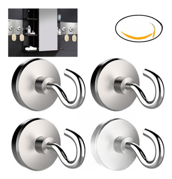 8set Winomo Strong 40lb Magnetic Hooks Heavy Duty Neodimio J 0