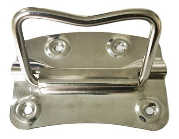 Agarradera Metalica 3 1/2   Niquelada 4 Unidades 0