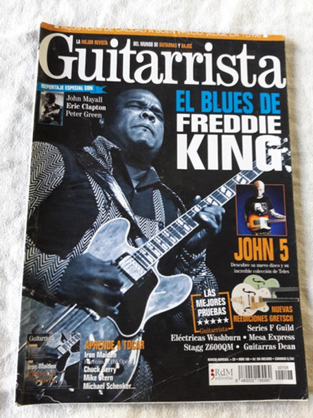 Revista Guitarrista N° 108 Agosto 2007 Blues Freddie King 0 Revista Guitarrista N° 108 Agosto 2007 Blues Freddie King 0