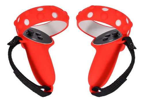 Grip Silicone Para Controle  Proteção Vermelho 0