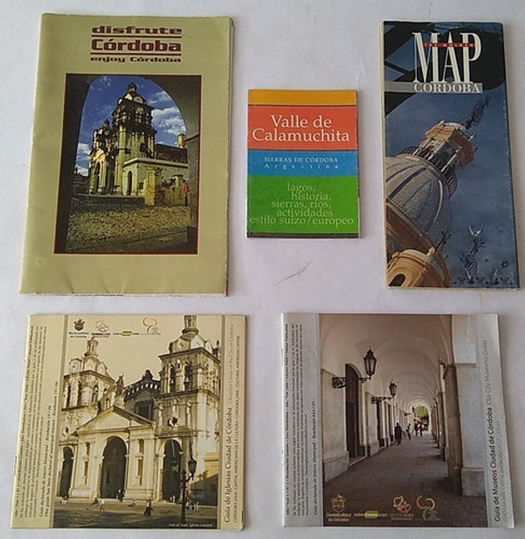 Lote De Mapas Guias De Turismo Cordoba 0