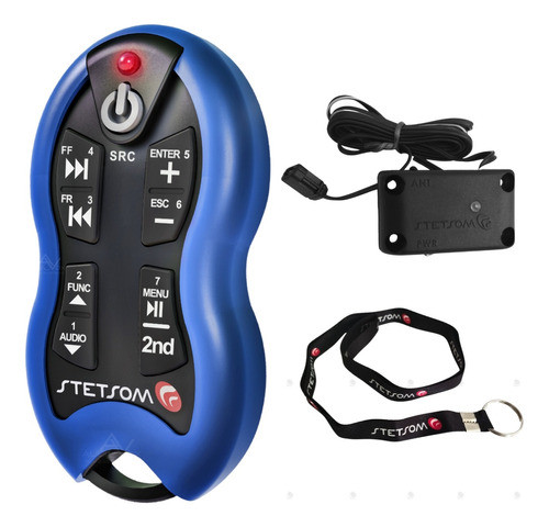 Controle Longa Distancia Stetsom Sx2 500m Azul 16 Função 0
