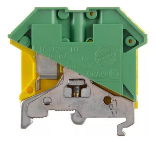 Borne De Puesta A Tierra Para Conductor De 10mm² X2 0