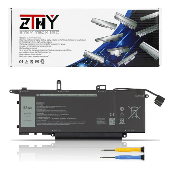 Zthy 46wh Nnf1c Reemplazo De Bateria Para Dell Xps 13 9365 2 0