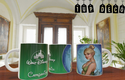 Taza De Cerámica Disney Campanita 0