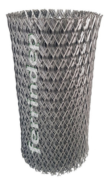 Malla Metál Romboidal Tejido Cerco 18x40mm 50cm X 12mts 0