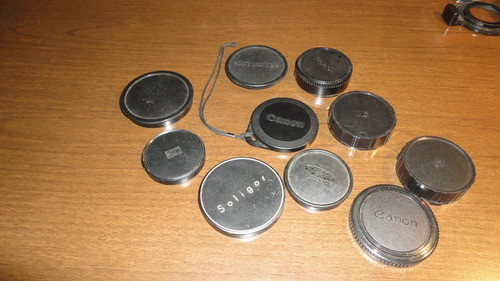 Tapas Lentes Antiguos Varias Medidas 0