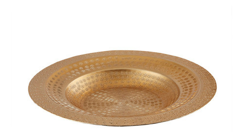 Bandeja De Aluminio Okko Centro De Mesa Circular Decorativa 0