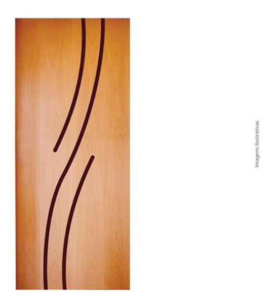 Folha De Porta 210x72cm Tauari Hdf Frisada Mapaf Wt 0