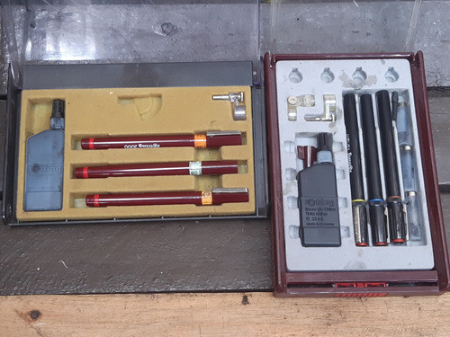 Juegos De Rotring Punteras De Dibujo Recargables Precio Lote 0