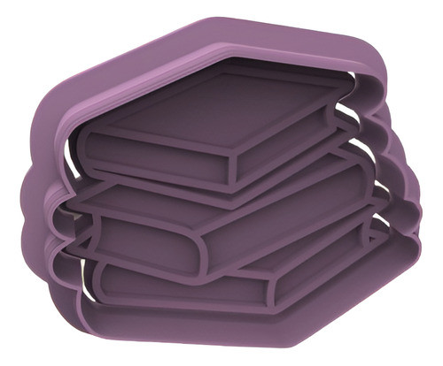 Cortante Para Reposteria Libro Mini B De 4.5 Cm 0