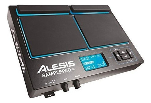 Alesis Muestra Pad 4 | Instrumento Compacto De Percusion De 0