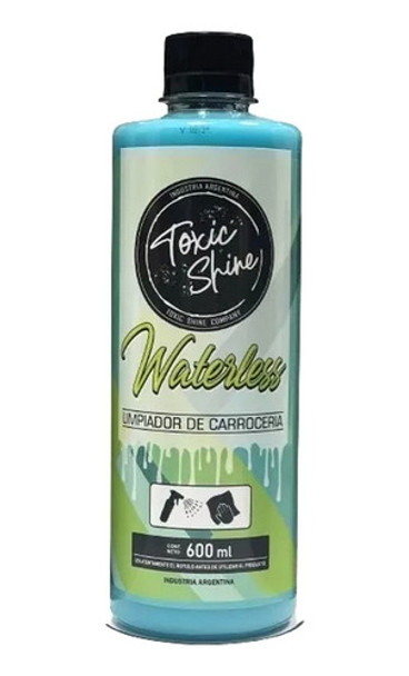 Toxic Shine Waterless Limpiador En Seco Toxic Shine 600cc 0