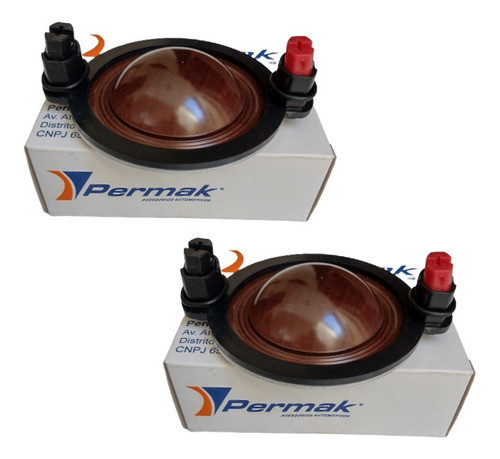 Kit 2 Reparo D250x Paralelo D250-x 8ohms Permak Completo 0