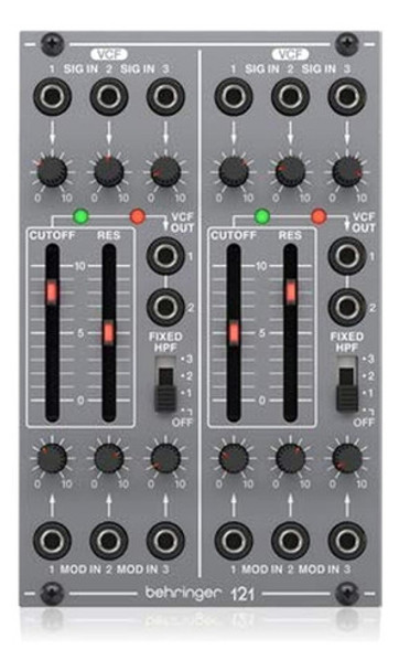 Behringer 121 Dual Vcf Módulo Vcf Dual Analógico Legendario 0