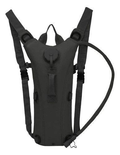 Mochila Senderismo Negra Nylon Hidratacion 3l 0