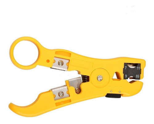 Pinza Pelacable Giratorio P/ Cables Utp Coaxil Rg6 59 Pela 0