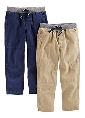 Simple Joys By Carter's Toddler Boys 'pull On Pant, Paquete 0