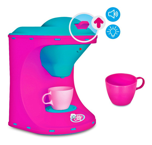 Cafeteira Para Cozinha Infantil Le Chef - Usual Brinquedos 0