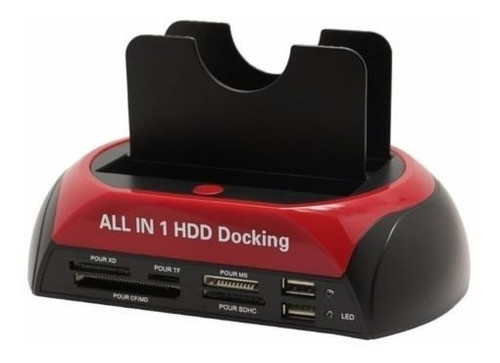 Gran 2.0 Dual Sata Ide Hdd Docking Estación Clon Disco Duro 0