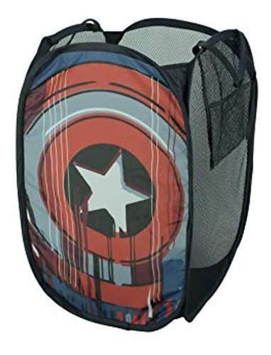 Disney Marvel Avengers Cubo De Lavandería Emergente, Azul 0