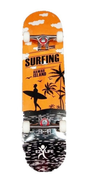 Skate Ez Life Completo Surfing 0