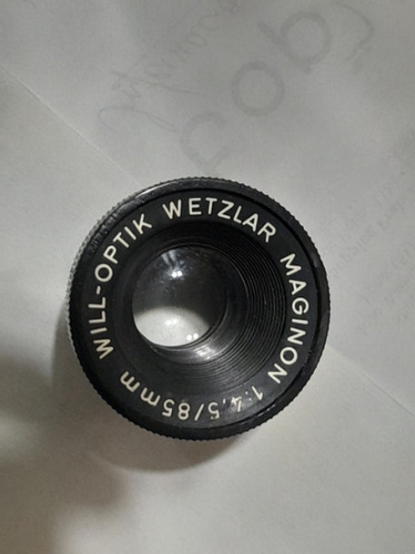 Lente Will Óptica Wetzlar Maginon 1:4,5/85 0