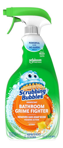 Spray Desinfectante Para Combatir La Suciedad Del Baño Scrub 0