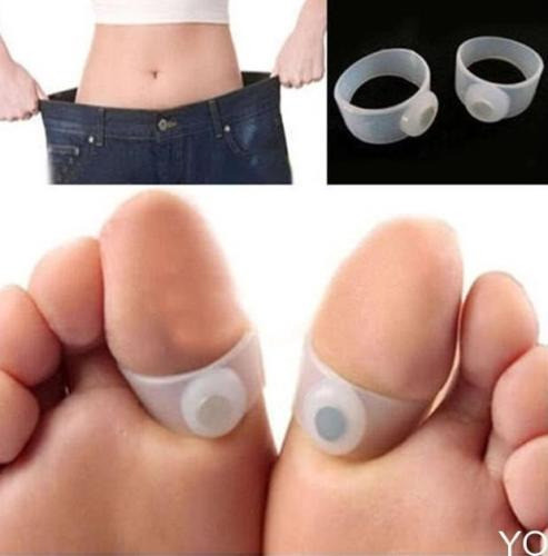 Anillos Dedo Del Pie Magnético Adelgazante 1par 0