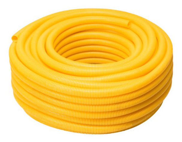 Eletroduto Corrugado De Pvc Amarelo 20mm X 50m 1230-krona 0