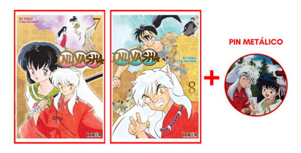 Combo Inuyasha 7 Y 8 - Manga - Ivrea 0