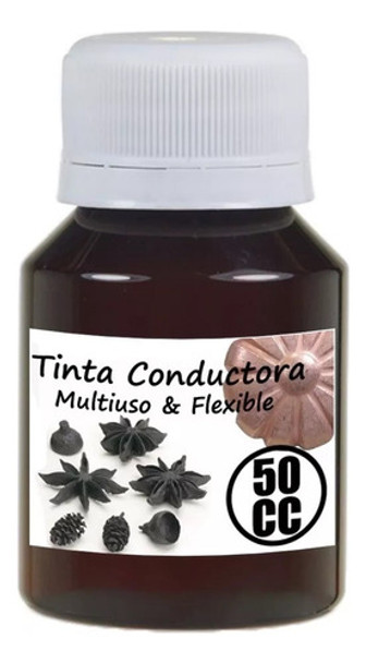 Pintura Conductora Tinta Conductiva Grafito 50cc 0