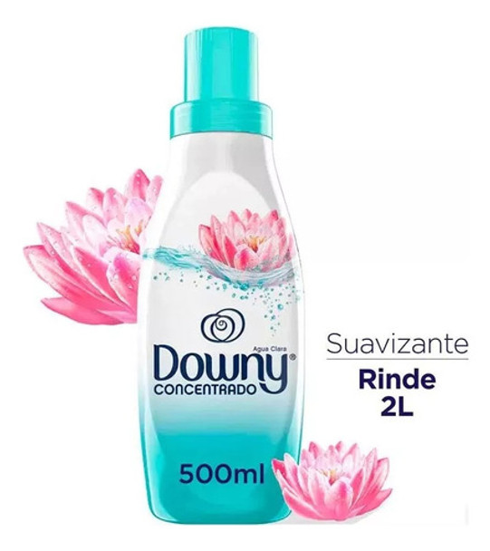 Suavizante Concentrado Downy Agua Clara X 500 Ml 0