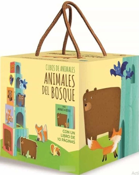 Animales Del Bosque. Cubos De Animales 0