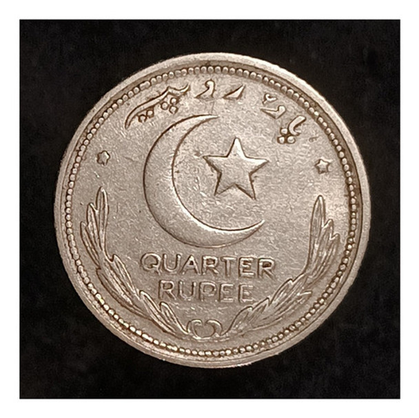 Pakistan 1/4 Rupia 1951 Excelente Km 5 0 Pakistan 1/4 Rupia 1951 Excelente Km 5 0