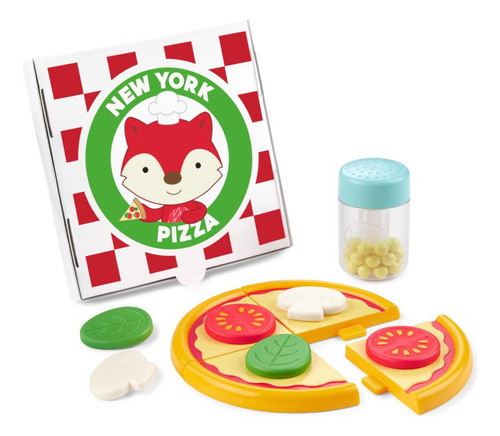 Brinquedo Interativo Kit Monte Sua Pizza Zoo Skip Hop 0