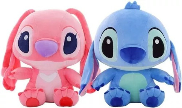 Peluche ¡¡ Stitch!! Lilo Y Angel  30cm X2 0