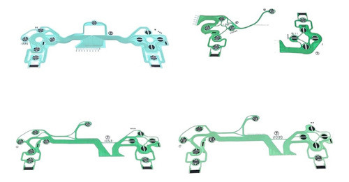 20 Circuito Impreso Membrana Joystick Compatible Con Ps4 0