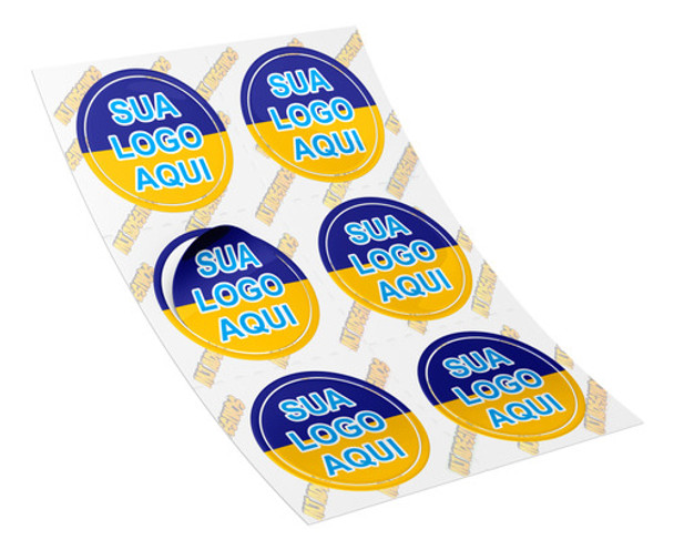 Adesivos Personalizados 4x4cm Vinil 300 Unidades 0 Adesivos Personalizados 4x4cm Vinil 300 Unidades 0