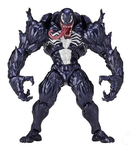 Boneco Venom Articulado Revoltech Homem Aranha 0